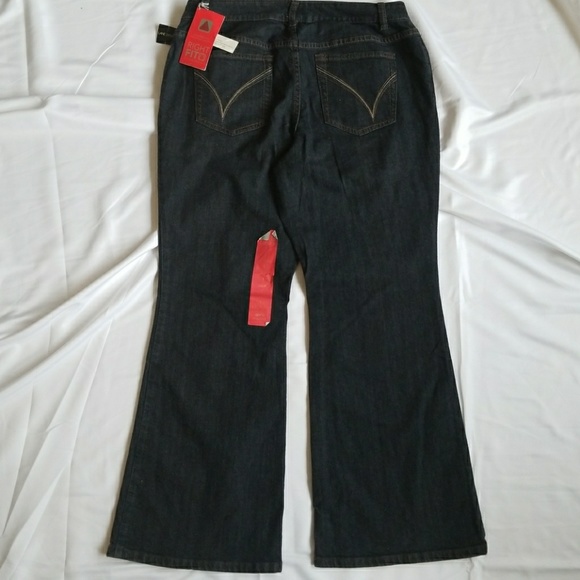 Venezia Women's Jeans Right Fit stretch sz 1 Petit - Picture 7 of 8